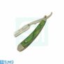 Barber Wooden Handle Cut Throat Shaveing Razor Wet Shaveing Salon Barber Knife Image 2