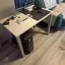 white office table Image 2