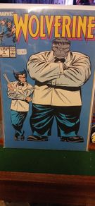 Wolverine #8 1989 Iconic Patch & Mr. Fixit Cover