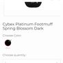 Cybex footmuff in spring blossom. Image 2