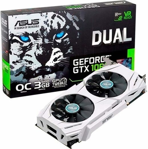 ASUS Geforce GTX 1060 3GB DUAL FAN GTX1060 used graphics card