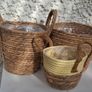 Sea-Grass Rattan Wicker Planter Basket Image 10