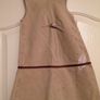 Beige cord dress Image 3