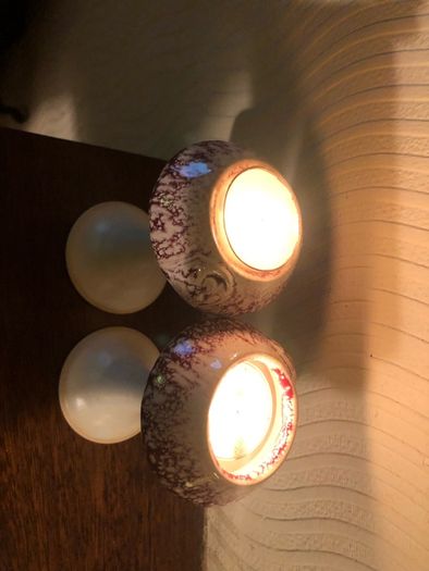 Moville handmade candlesticks - pair