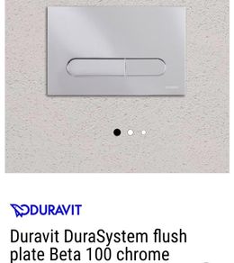 Duravit Chrome Flush Plate