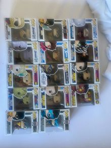 Assorted Marvel and DC Funko Pops