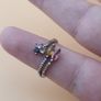 Vintage Tourmaline 925 Silver Rings Lot 4 Image 10