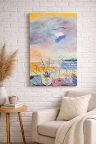 Acrylic on canvas!