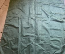 Brand new green velvet curtains