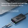 ORICO Multifunction USB External Digital Stereo Sound Card (3 AUX+Full Sound Control) (For PC/Laptop/PS/Mobile/Tablet) (Brand New/Warranty) Image 3