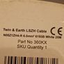 Electrical Cable, 6mm x 25m, Twin & Earth LSZH Image 2