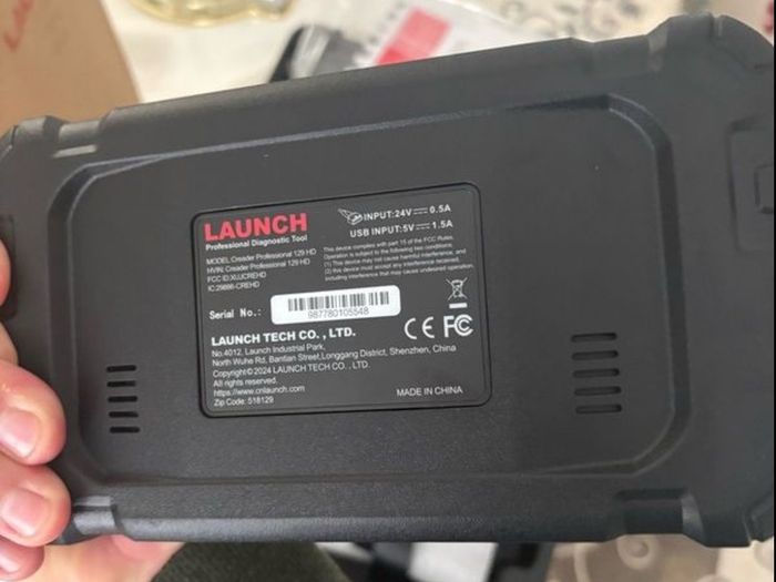 Launch 129HD Diagnostic for  coaches ,machinery, diggers, plants, dumpers, commercial truck 24v