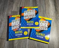 Less stress more success (maths and science book collection)