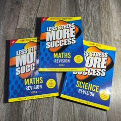 Less stress more success (maths and science book collection)