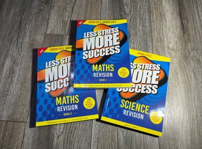 Less stress more success (maths and science book collection)
