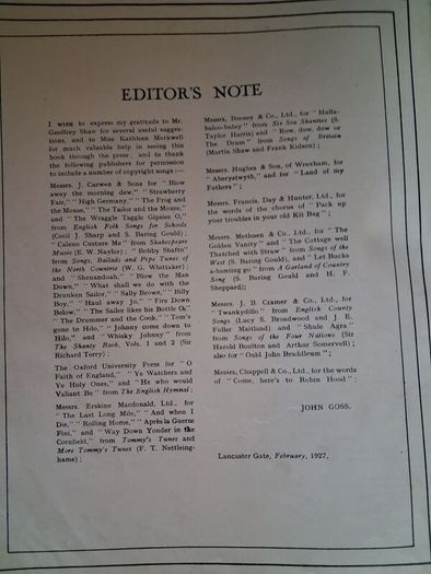 Daily Express Community Song Book / 1927