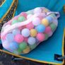 Lightweight Coloured Plastic Balls In Net Sack. Image 2