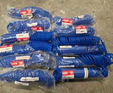 JOB LOT  12x RS PRO Pneumatic Air Coil Hoses 4m