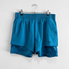 New Diesel Studio Icon 'Claudine' 2-in-1 Running Shorts