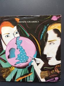 FOR AMERICA 7" vinyl single Red Box Irish pressing