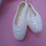 Large ballet shoe ornament, Ceramic ballet shoes, Point shoe ornament,Home decor Image 6