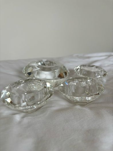 Glass Tealight Holders