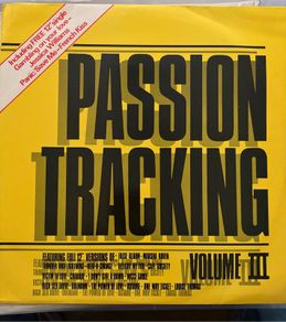 Passion Tracking Volume III Original 1985 UK 2LP and Bonus 12 PADLP 103