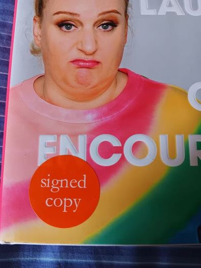 Daisy May Cooper Don't Laugh It'll Only Encourage Her. First Edition, Signed Copy. Great Condition. Postage Included In Price.