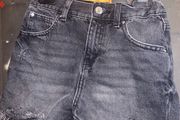 Age 9-10Black denim shorts