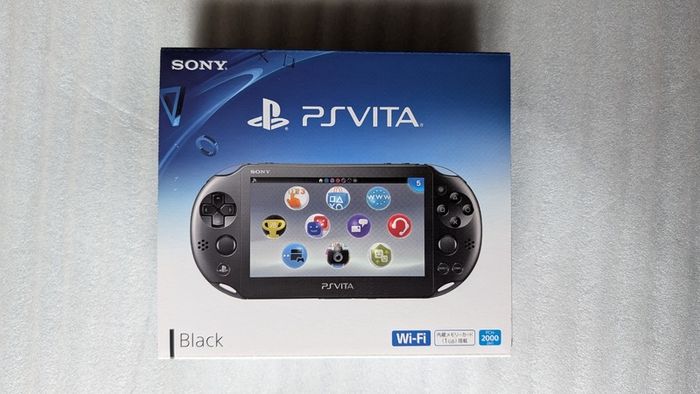 Boxed Sony PS Vita Slim (PCH-2000) : Black