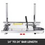 Chainsaw Mill Planking Milling 24 36 48 Inch Guide Bar Wood Lumber Cutting Portable Sawmill Aluminum Steel Chain Saw Mill Image 4