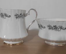 Royal Stafford Creamer and Sugar Bowl