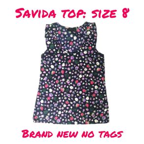 BRAND NEW Ladies Savida Top: Size 8
