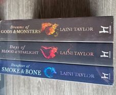 Three books by Laini Taylor