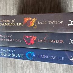 Three books by Laini Taylor