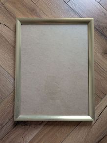 Gold Frame, 43x33cm, Empty - Good Condition