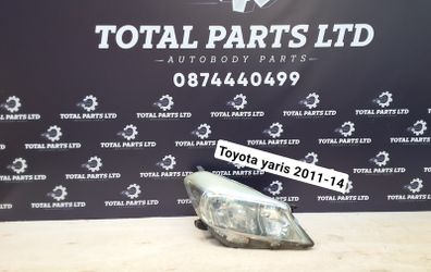 Toyota yaris 2011-14 headlight
