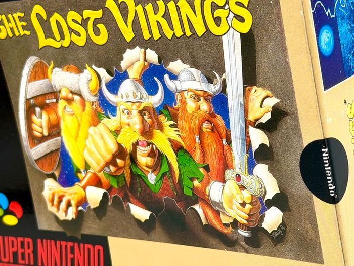 The Lost Vikings for Super Nintendo SNES