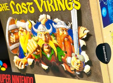 The Lost Vikings for Super Nintendo SNES