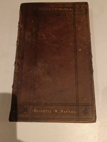 The Lord is My Helper Rare Mid Nineteenth Century Book
