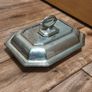 Silver Plated Covered Harrison Bros & Howson Alpha Vintage Entree Serving Dish and Cover Silverplate Sheffield England Antique Collectable Retro Image 2