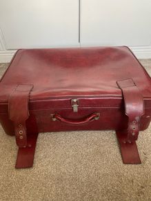 Vintage Leather suitcase