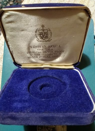 Western Samoa Silver  Proof Coin