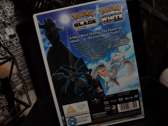 Pokemon The Movie Black & Pokemon the Movie: White ! Victini and Reshiram ! Victini & Zekrom ! DVD ! 2-Discs ! 2011 !