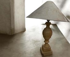 Alabaster lamp