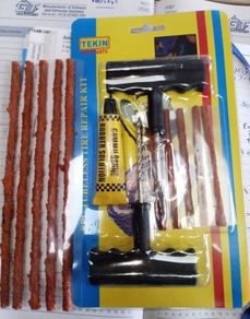 Truck Van Car Auto Tubeless Tyre Puncture Plug Tire Repair Tool Kit Buy 3 Get 1 Free pay by Revolut Each Kit -10 strips 5 short 5 long