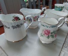 Four Good China Milk Jugs