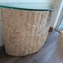 Unique Stone & Glass Hall / Console Table Image 4