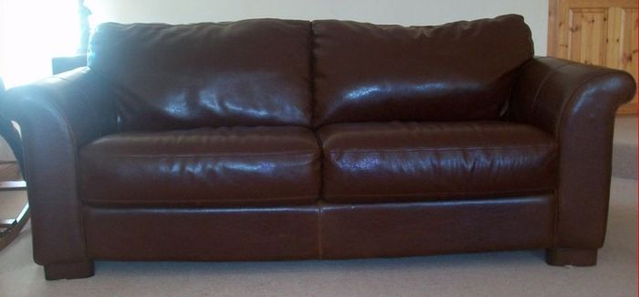 3 + 2 Seater Leather Sofa