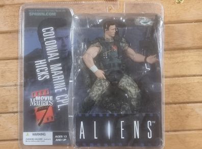 Aliens Colonial Marine Cpl. Hicks Action Figure (mcfarlane Movie Maniacs Series) [boxed]